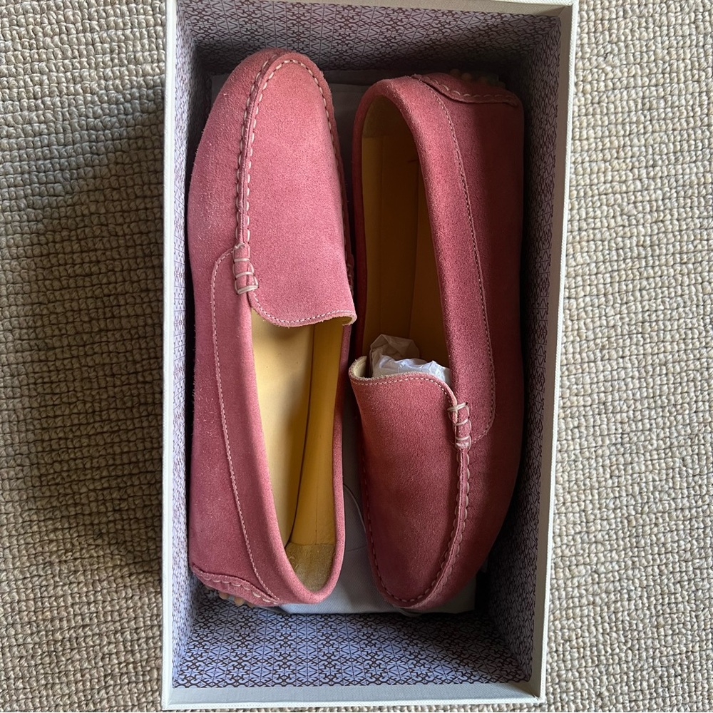 Elegant Pink Loafers for Women